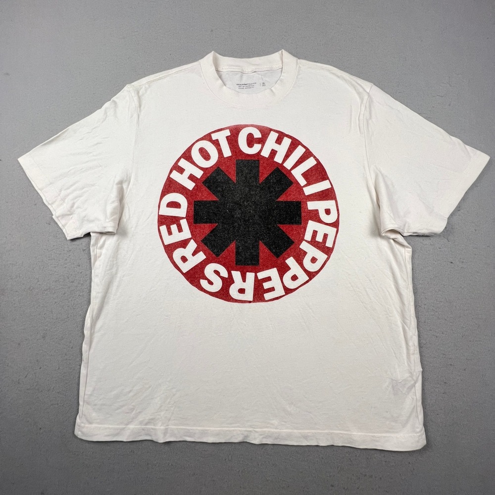 Red Hot Chili Peppers Shirt Mens XL Abercrombie & Fitch Band Tee Vintage Magic